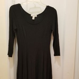 Little black long sleeve dress